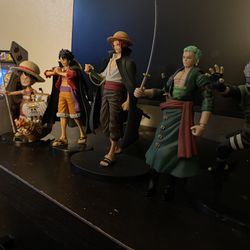 One Piece Figuras Cacashi De Naruto Y Maquinita Todo X 100$