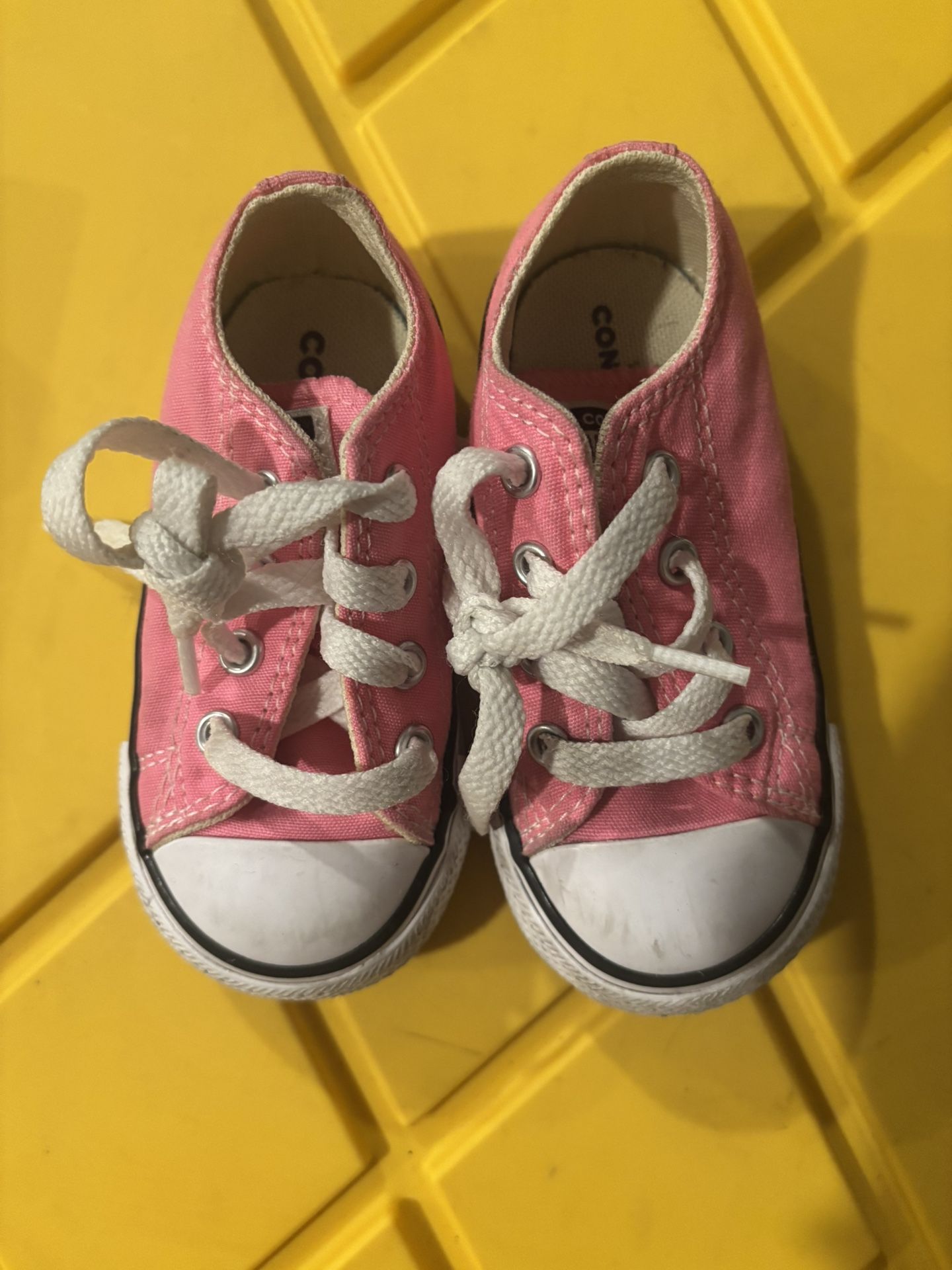 Pink Toddler Converse