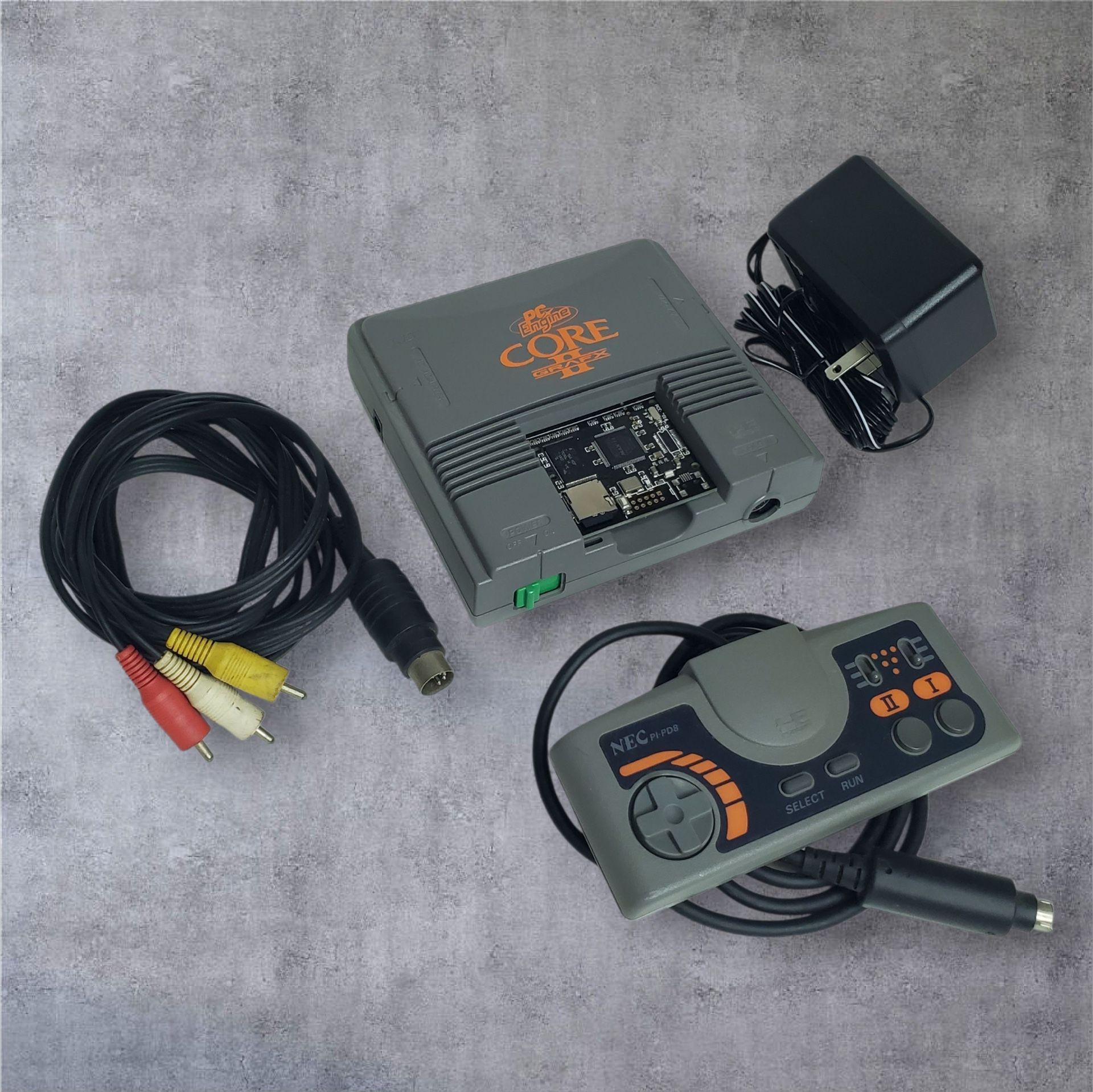 PC Engine Core Grafx II Console Bundle