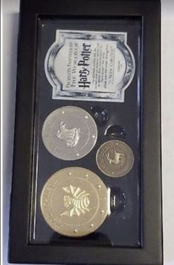 Harry Potter The Noble Collection Gringott's Bank Coins great for collectors, never used NEW
