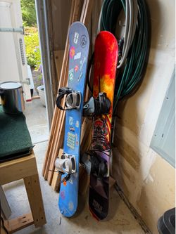 2 Snow Boards - World Industries and 5150