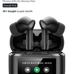 Wireless Earbuds Bluetooth 5.3 Headphones 50H Playtime Deep Bass Stereo Ear Buds with Mic IPX7 Waterproof Comfort Lightweight in Ear Earphones for Pad