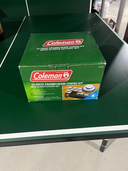 Coleman camping gear