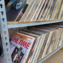 Father's Day Sale vintage vinyl record garage sale