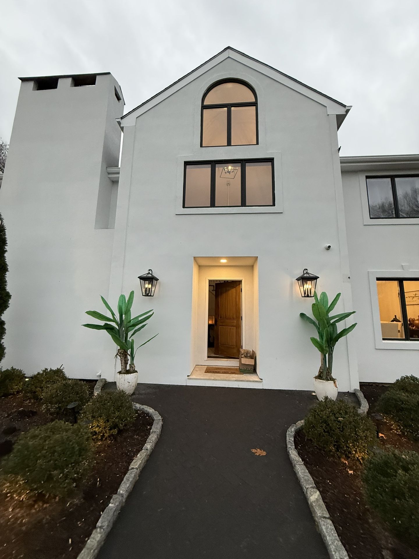 Artificial Palms For Outdoor Use (need new pots)