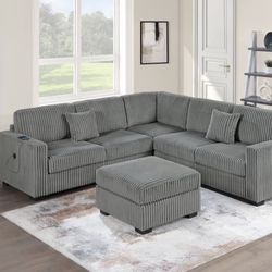 Sectional Sofa Set 