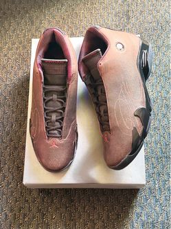 Jordan 14 Retro “Mowalola Burnt Red”