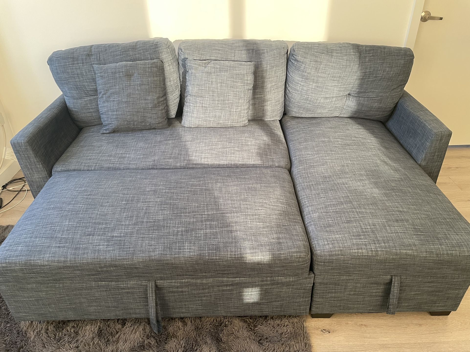 Wayfair Barrientez 85'' Upholstered Sleeper Sofa
