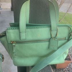 Super Cute Fossil Brand Mint Green Purse for Sale in Portland, OR - OfferUp
