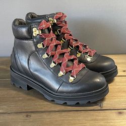 Sorel Lennox Womens Hiking Boots Sz 8.5 Waterproof Leather 