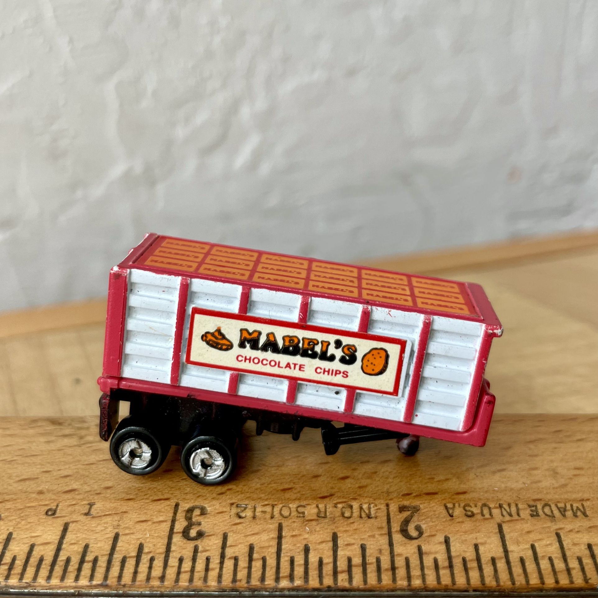 Vintage Micro Machines Mabel’s Chocolate Chips Trailer