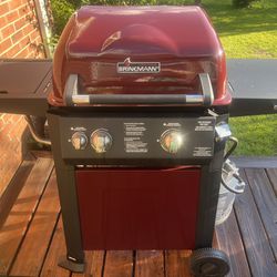 Brinkmann Ranger 2 burner gas grill w/ tank and cover 