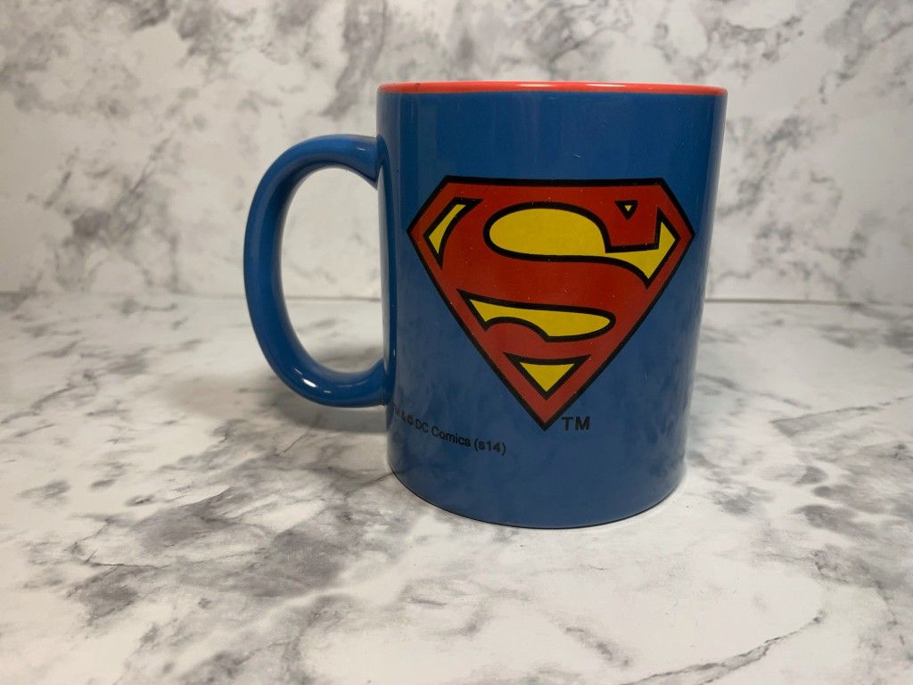 Vintage Superman Coffee Cup