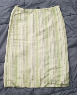 Norton McNaughton Striped Skirt (Women's size 14)