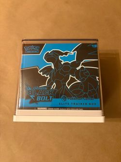 Pokémon - Black Bolt - Pokemon Center Elite Trainer Box - Factory Sealed - See Description