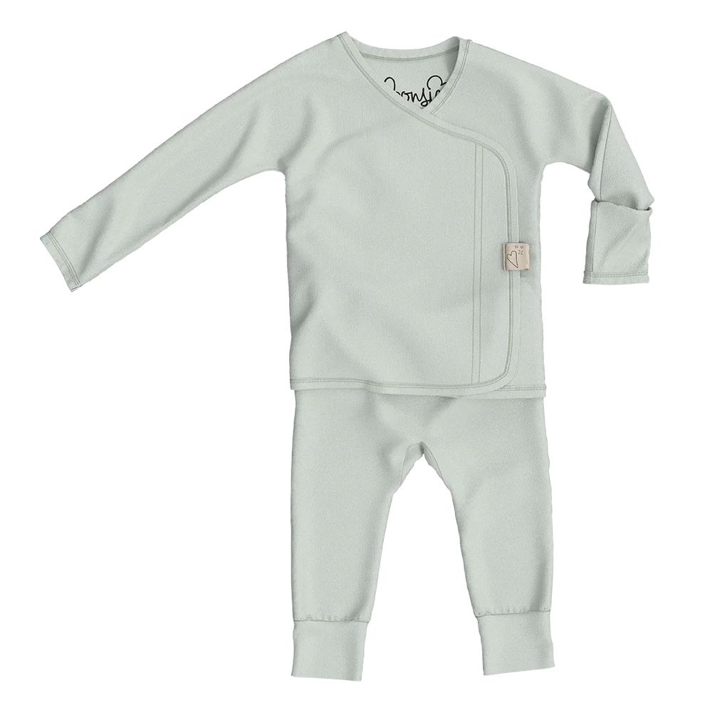 Bonsie Baby Green Footless 0-3 Months Onesie