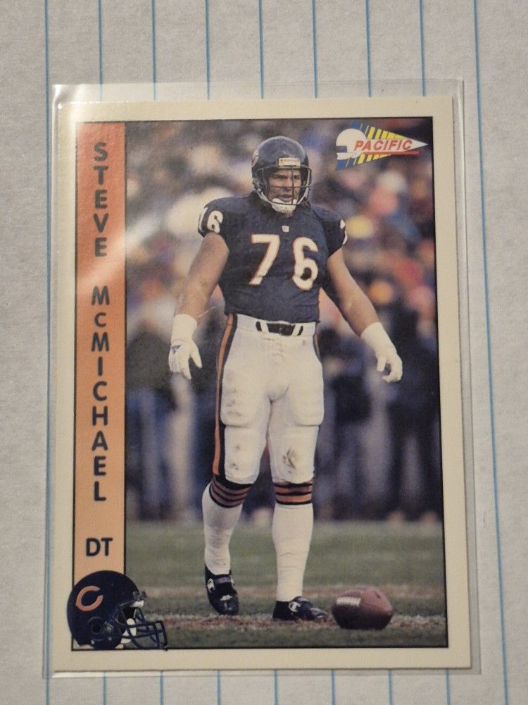 NFL Trading Card - 1992 Pacific - Steve McMichael