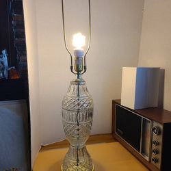 Vintage Leviton  Table Lamp, Made In USA 30” Tall