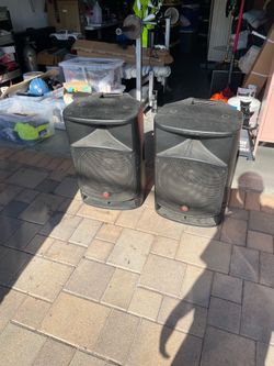 Harbinger speakers loud