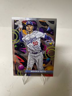 Mookie Betts Topps Chrome Cosmic  Baseball Card