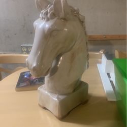 Ceramic Horse Sculpture