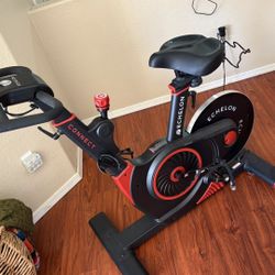 Echelon Connect EX-3 Smart Exercise Bike - Red/Black