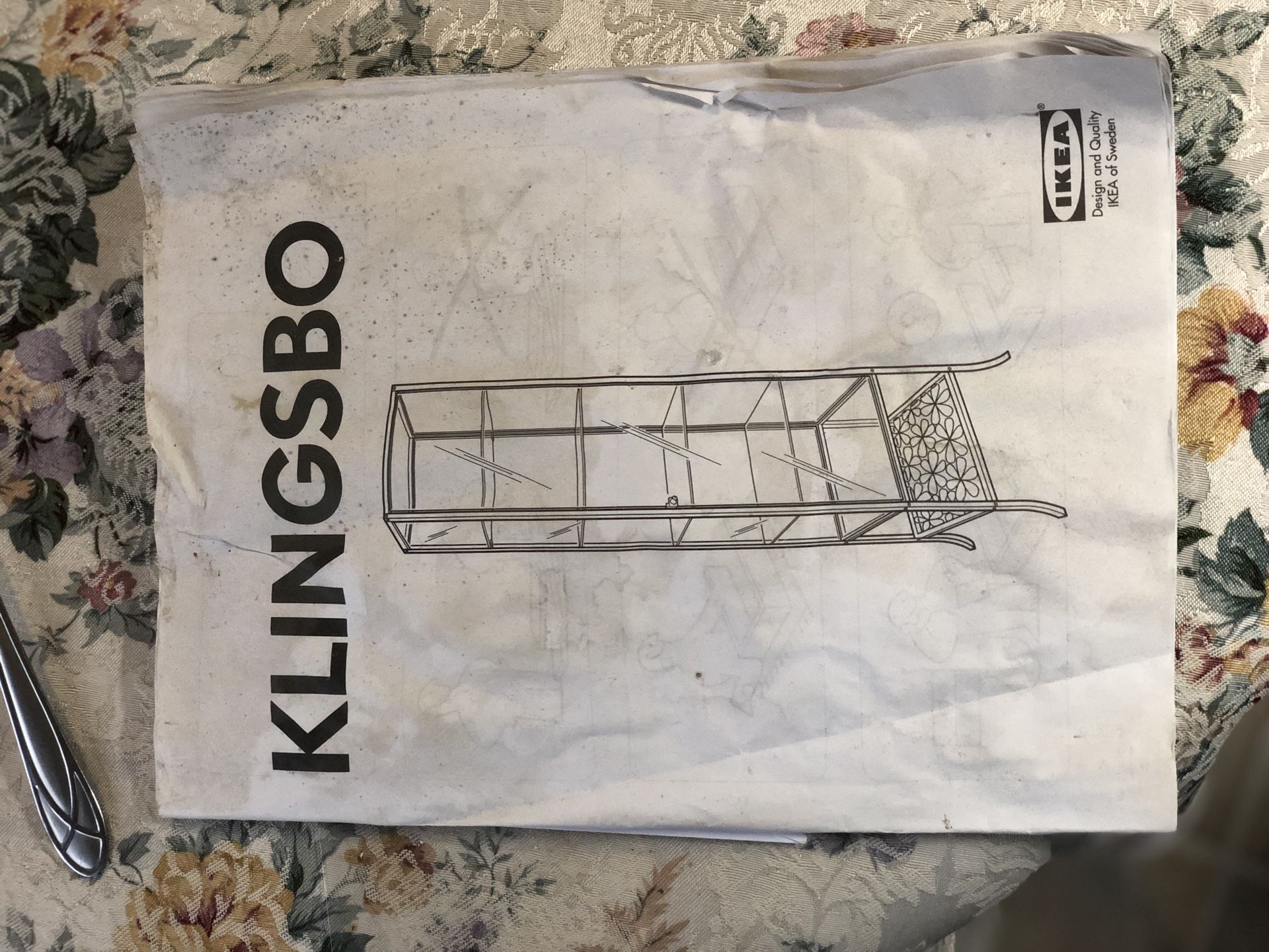 2 Klingsbo 5 shelf glass display by IKEA for Sale in
