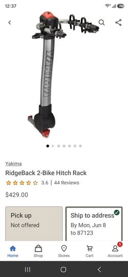 Yakima ridgeback bike rack