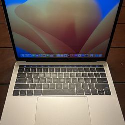 MacBook Pro 2017 (13-inch) w/ Touch Bar and New Battery installed (As shown in photo) macOS “Ventura” 