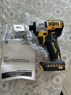 Dewalt Max Xr 1/4 “(6.35mm)3speed Impact Driver Dcf845 Tool Only