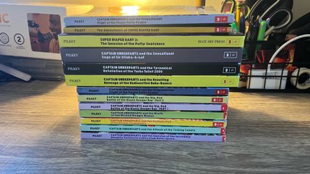 Captain Underpants Books + 3 Extra