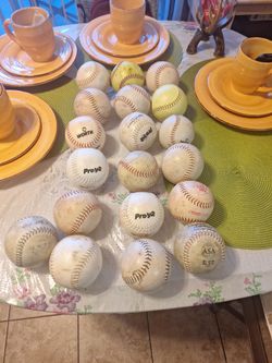 19 Size 12" (FOR SLOWPITCH PRACTICE) SOFTBALL SIZE $55FIRM PRICE