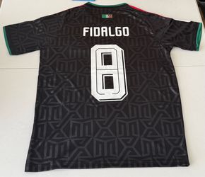 Adidas Mexico 3rd Black Fidalgo number 8 Jersey Playera