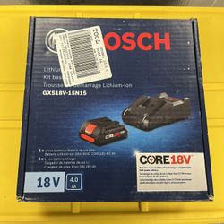 Bosch 18v Battery and Charger