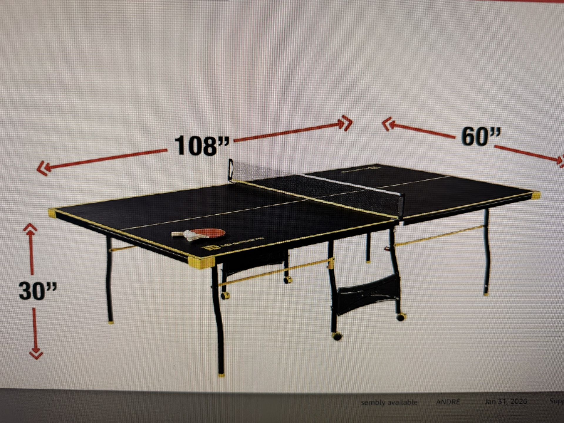 Ping Pong Table