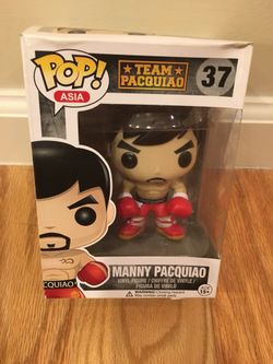 Funko Pop! Manny Pacquiao ASIA Team Pacquiao Boxing #37 New