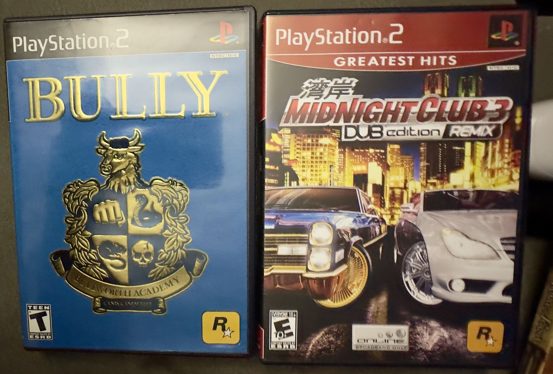 PlayStation & Nintendo games