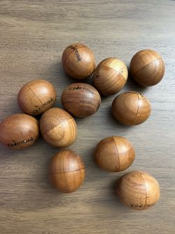 For sale: Lot of 10 Kindermusik wooden musical eggs,