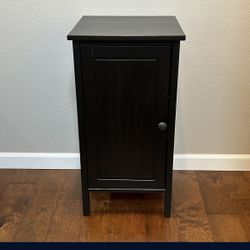 IKEA Hemnes Side Tables In Black/Brown