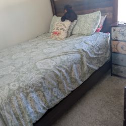 Bed Frame And Dresser 