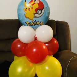 Pokémon Centro De Mesa Con Glovos 