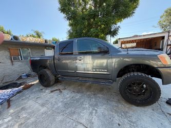 V8 Nissan truck