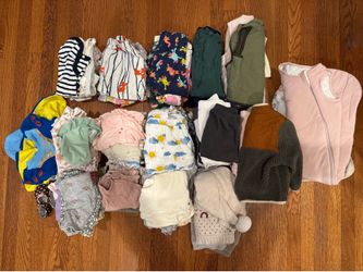 80 pc 6-12 mo Baby Girl Clothes