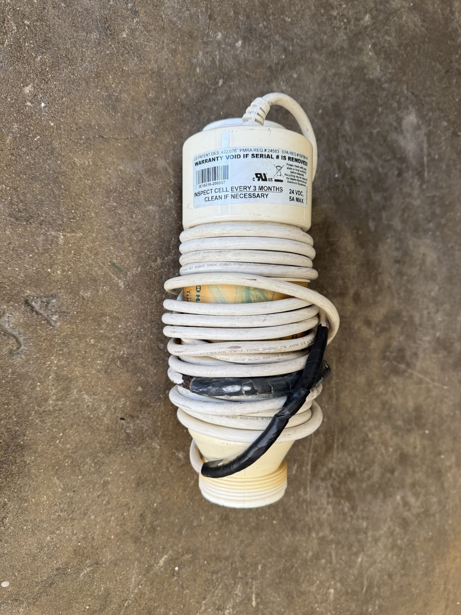 Hayward T-15 Salt Cell (Bypass Cell)