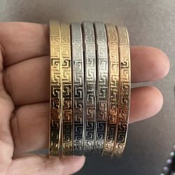 3-tone semanario bracelet