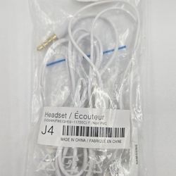 VINTAGE Samsung OEM 3.5mm Stereo Earbuds Remote Mic White EHS64AVFWE