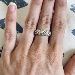 Gold 14k Vintage Diamond Ring 