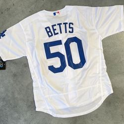 Mookie Betts white home men jerseys $55 (All Sizes)