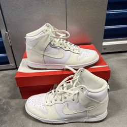 Nike Dunk High Sail Gum