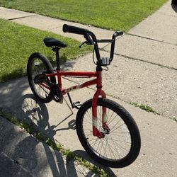 Bmx Red Bike